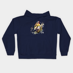 Goldfinch Bird On A Tree 5.0 Kids Hoodie